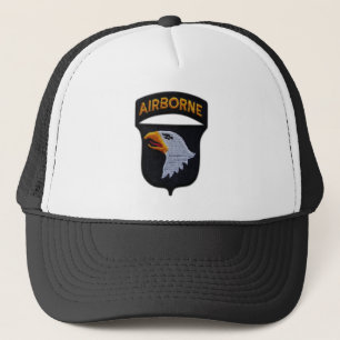 101st ABN Airborne Division Screaming Eagles Vets Trucker Pet