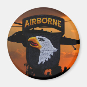 101st ABN DIV Airborne Division Screaming Eagles Magneet