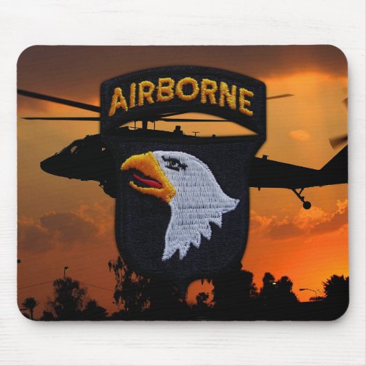 101st ABN DIV Airborne Division Screaming Eagles Muismat (Voorkant)