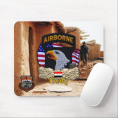 101st ABN DIV Airborne Division Screaming Eagles Muismat (Met muis)