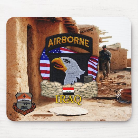 101st ABN DIV Airborne Division Screaming Eagles Muismat (Voorkant)