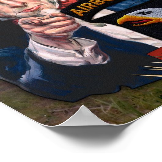 101st ABN DIV Airborne Vietnam Vets Fort Campbell Poster (Hoek)