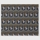 101st Airborne ABN Screaming Eagles Veterans Vets Cadeaupapier (Vlak)