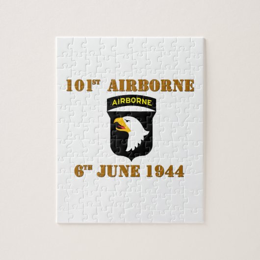 101st Airborne D-Day Normandy Legpuzzel (Verticaal)