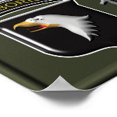 101st Airborne Div Vietnam Combat Veteran Poster (Hoek)