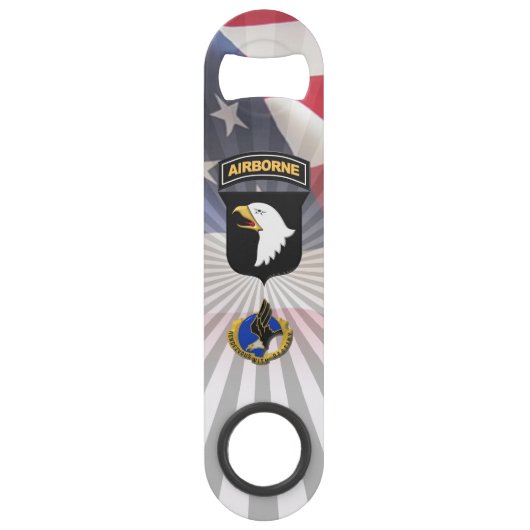 101st Airborne Divisie Fort Campbell Speed Flessenopener (Voorkant)