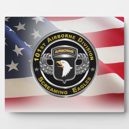 101st Airborne Divisie  Fotoplaat (Voorkant)