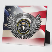101st Airborne Divisie Fotoplaat (Zijkant)