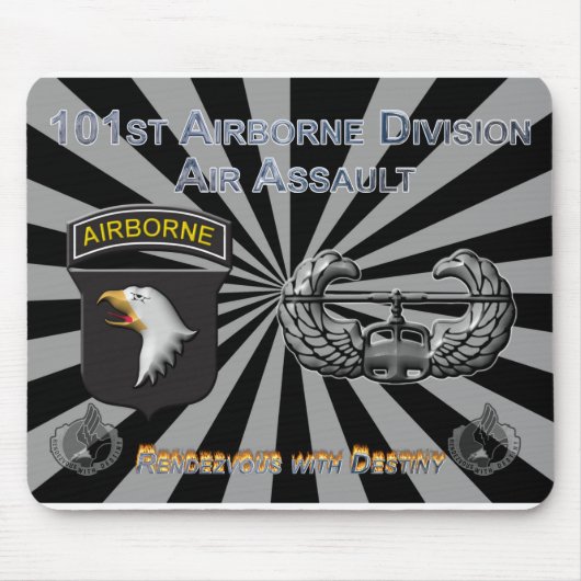 101st Airborne Divisie Geschenk Muismat (Voorkant)