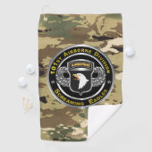101st Airborne Divisie Golfhanddoek (Insitu)