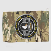101st Airborne Divisie Golfhanddoek (Horizontaal)