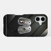 101st Airborne Divisie  iPhone 16 Hoesje (Achterkant horizontaal)