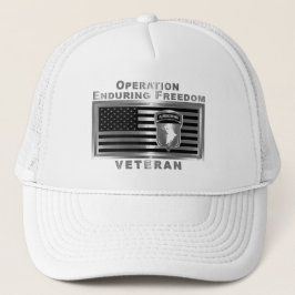 101st Airborne Divisie Operatie Enduring Freedom Trucker Pet
