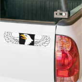 101st Airborne Divisie "Screaming Eagles" Bumpersticker (Op Truck)