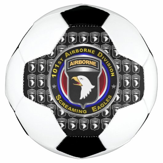 101st Airborne Divisie “Screaming Eagles” Voetbal (Voorkant)