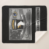 101st Airborne Divisie Sherpa Deken (Voorkant (horizontaal))