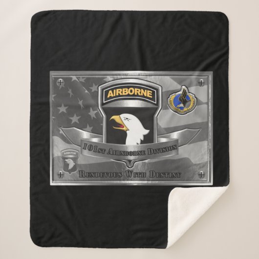 101st Airborne Divisie  Sherpa Deken (Voorkant)