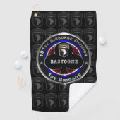 101st Airborne Division 1st Brigade "Bastogne" Golfhanddoek (Insitu)