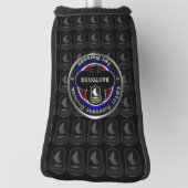 101st Airborne Division 1st Brigade "Bastogne" Golfheadcover (Draai 90)