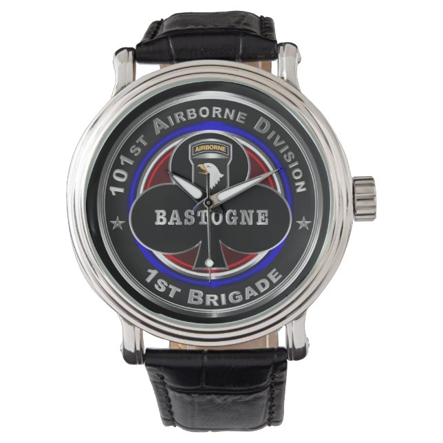 101st Airborne Division 1st Brigade "Bastogne" Horloge (Voorkant)