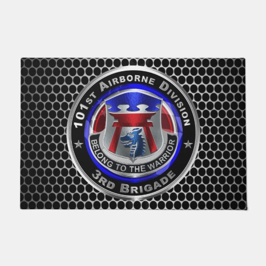 101st Airborne Division 3rd Brigade "RAKKASANS" Deurmat (Voorkant)