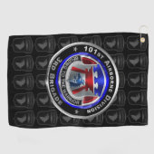 101st Airborne Division 3rd Brigade "RAKKASANS" Golfhanddoek (Horizontaal)