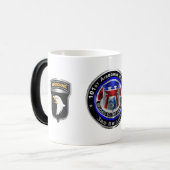 101st Airborne Division 3rd Brigade "RAKKASANS" Magische Mok (Voorkant links)