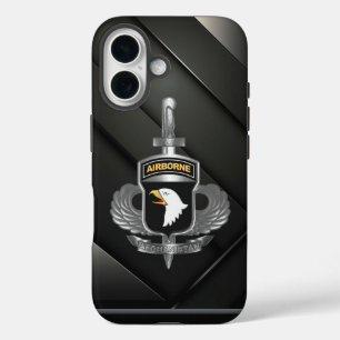 101st Airborne Division Afghanistan Veteraan  iPhone 16 Hoesje
