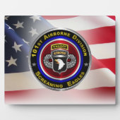 101st Airborne Division Airborne Ranger Fotoplaat (Voorkant)