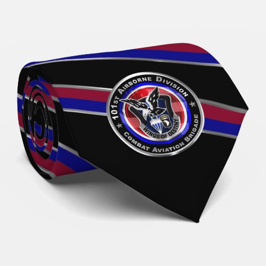 101st Airborne Division Combat Aviation Brigade Stropdas (Opgerold)