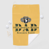 101st Airborne Division DAD Golfhanddoek (Insitu)