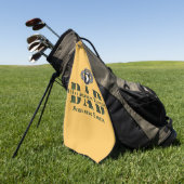 101st Airborne Division DAD Golfhanddoek (Groen)