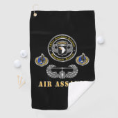 101st Airborne Division Lucht Aanval Golfhanddoek (Insitu)
