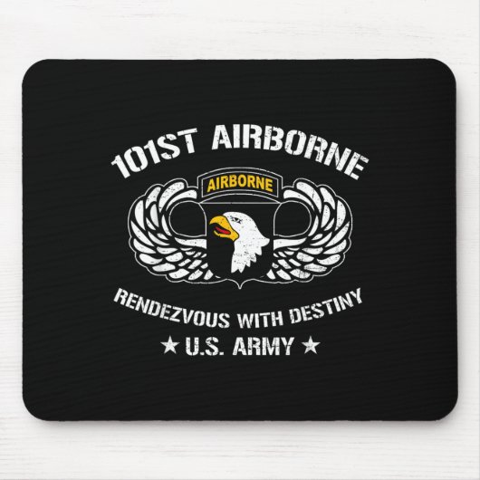 101st Airborne Division Rendezvous with Destiny Muismat (Voorkant)