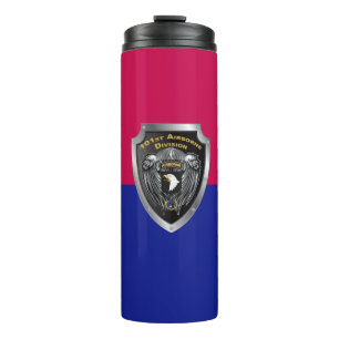 101st Airborne Division Screaming Eagle Schild Thermosbeker