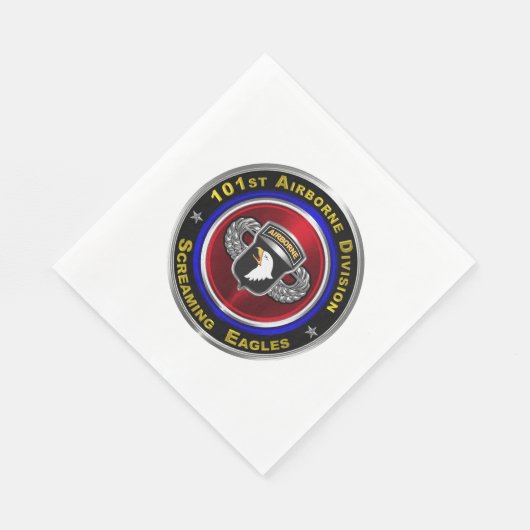 101st Airborne Division Screaming Eagles Custom Servet (Hoek)