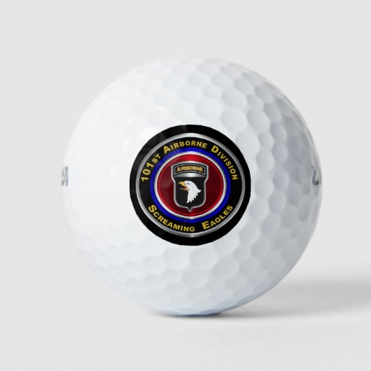 101st Airborne Division Screaming Eagles Golfballen (Voorkant)