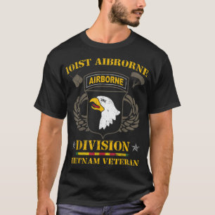 101st Airborne Division Vietnam Veteran Tshirt, Ve T-shirt