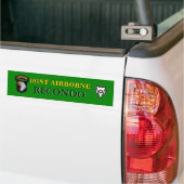 101ST AIRBORNE RECONDO BUMPERSTICKER (Op Truck)