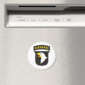 101st Airborne Screaming Eagle Emblem Magneet (Insitu (Vaatwasser))