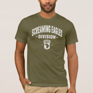 101st Airborne "Screaming Eagles" Division Grunge T-shirt