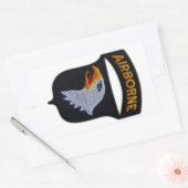 101st Airborne Screaming Eagles Veterans LRPS Rechthoekige Sticker (Envelop)