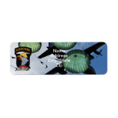 101ste ABN-oorlog tegen luchtaanvallen, waarbij de Etiket (Voorkant)