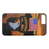101ste boorddiagnosespantserveteranen Case-Mate iPhone case (Achterkant (Horizontaal))