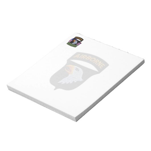 101ste luchtafdeling oorlogsveteranen Notitieblok (Linkerzijde)