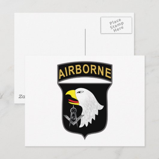 101ste luchtbrug briefkaart (Voorkant / Achterkant)