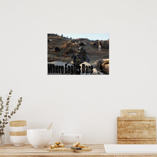 101ste luchtbrug poster (Keuken)