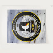 101ste LUCHTLAANDIENSTDIVISIE FOTOBACKGROUND 2 Wandkleed (Voorkant (horizontaal))