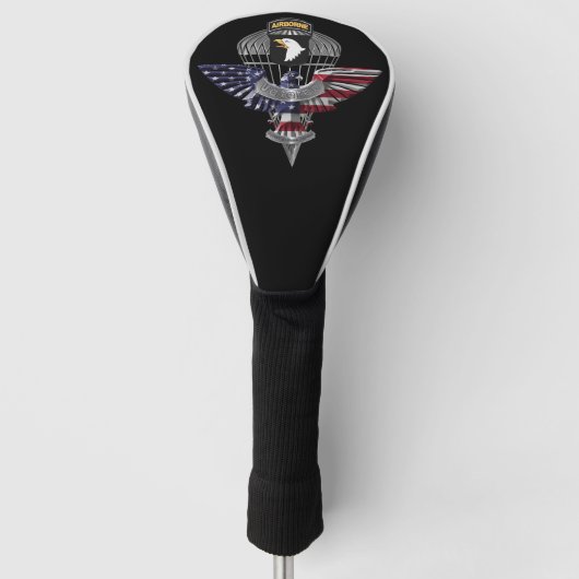 101ste Luchtlandingsdivisie "Eagle" Golfheadcover (Voorkant)