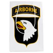 101ste Luchtlandingsdivisie Militair Veteraan Medium Cadeauzakje (Voorkant)